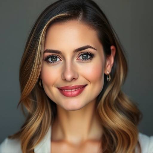 Portrait of Isabella Rossi, the founder and lead photographer of Lumiere Photography.